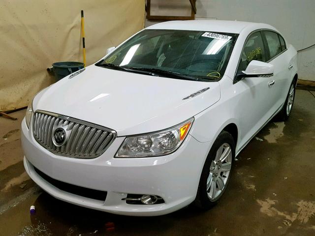 1G4GC5ED6BF271140 - 2011 BUICK LACROSSE C WHITE photo 2