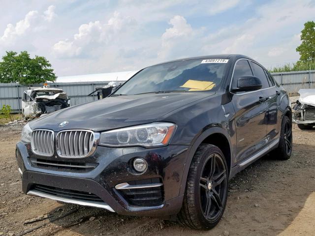 5UXXW3C55F0M87130 - 2015 BMW X4 XDRIVE2 BLACK photo 2