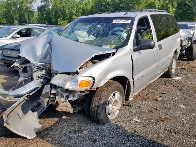 1GNDX13E33D320430 - 2003 CHEVROLET VENTURE LU SILVER photo 2