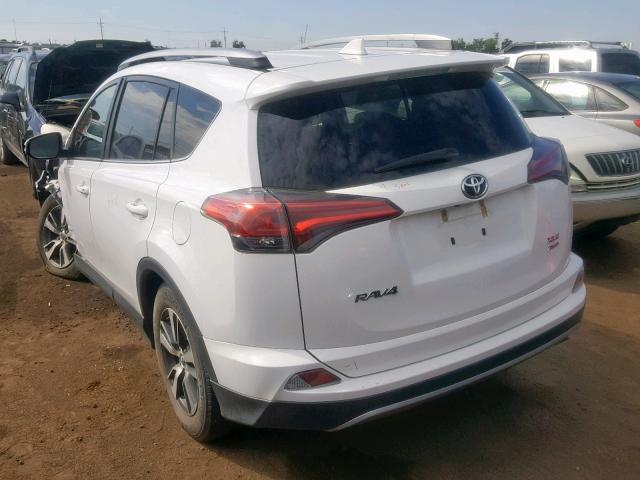 2T3RFREV9JW715029 - 2018 TOYOTA RAV4 ADVEN WHITE photo 3