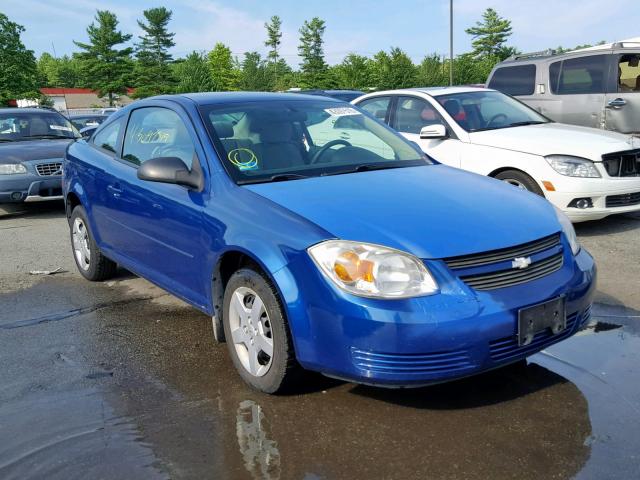 1G1AK12F657604942 - 2005 CHEVROLET COBALT BLUE photo 1