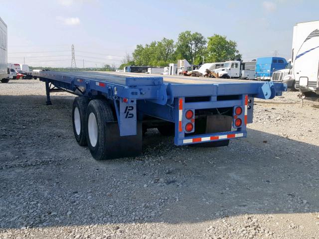 1GRDM9624YM027019 - 2000 GREAT DANE TRAILER TRAILER BLUE photo 3