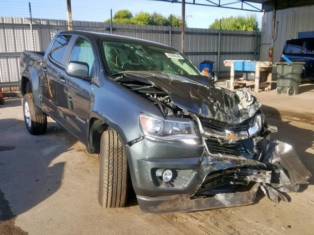 1GCGSCEN7J1182726 - 2018 CHEVROLET COLORADO L GRAY photo 1