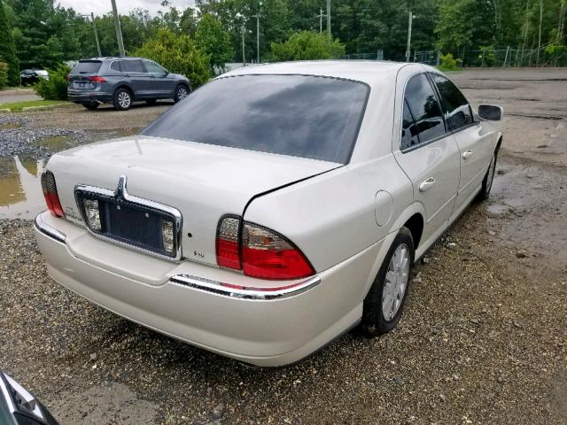 1LNHM86S44Y610730 - 2004 LINCOLN LS 奶油色 照片 4