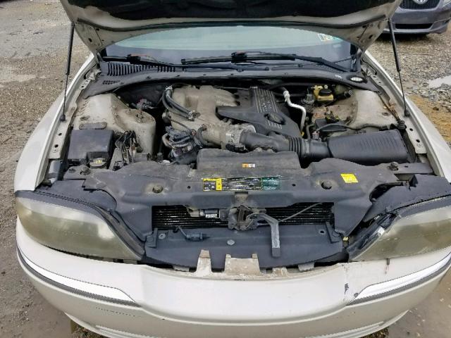 1LNHM86S44Y610730 - 2004 LINCOLN LS 奶油色 照片 7