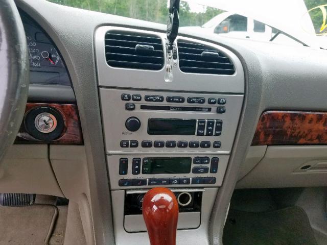 1LNHM86S44Y610730 - 2004 LINCOLN LS 奶油色 照片 9