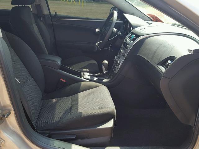1G1ZC5E07AF175700 - 2010 CHEVROLET MALIBU 1LT GOLD photo 5