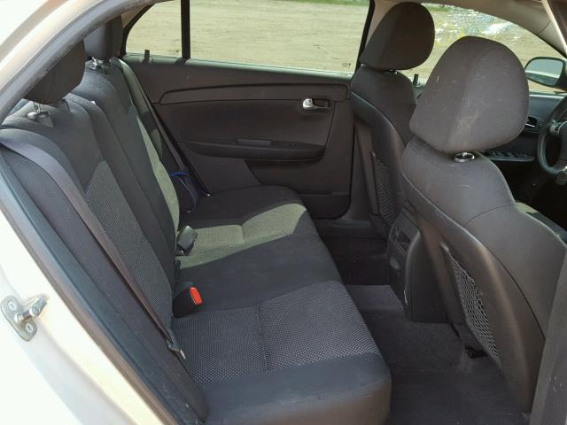 1G1ZC5E07AF175700 - 2010 CHEVROLET MALIBU 1LT GOLD photo 6