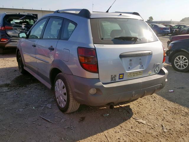 5Y2SL65808Z401587 - 2008 PONTIAC VIBE SILVER photo 3