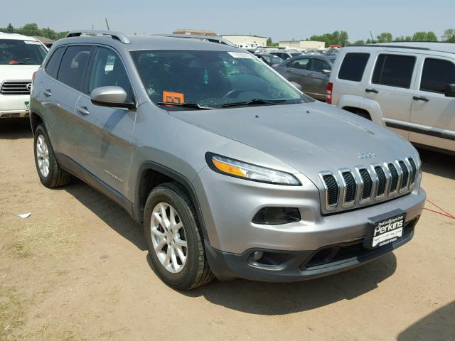 1C4PJMCB8GW213270 - 2016 JEEP CHEROKEE L SILVER photo 1