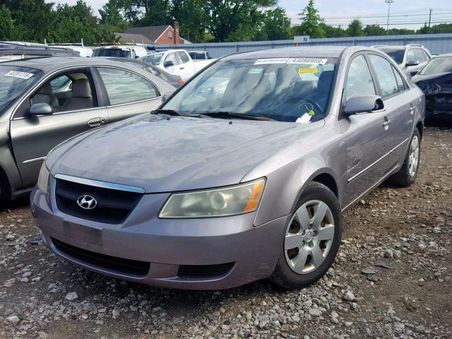 KMHET46C96A118939 - 2006 HYUNDAI SONATA GL SILVER photo 2