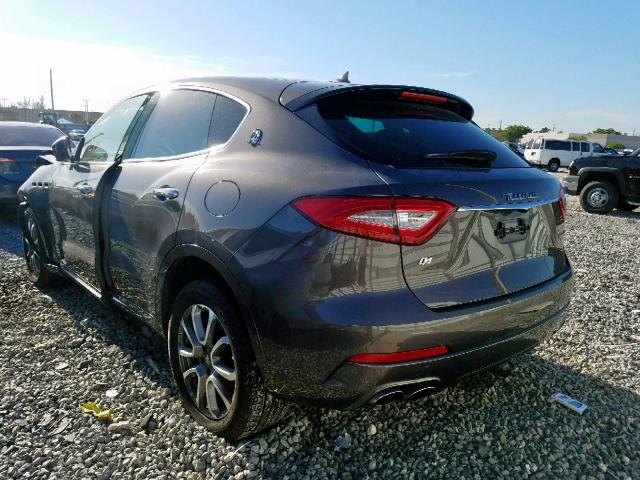 ZN661XUA9HX250700 - 2017 MASERATI LEVANTE GRAY photo 3