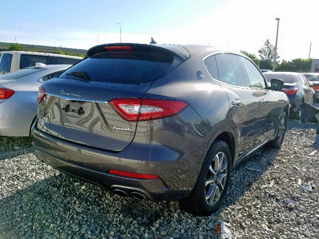 ZN661XUA9HX250700 - 2017 MASERATI LEVANTE GRAY photo 4