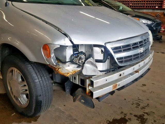 1GNDX13E13D247302 - 2003 CHEVROLET VENTURE LU SILVER photo 9