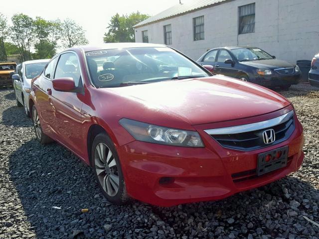 1HGCS1B35BA014785 - 2011 HONDA ACCORD LX- RED photo 1