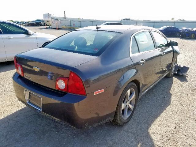 1G1ZC5E13BF222697 - 2011 CHEVROLET MALIBU 1LT GRAY photo 4