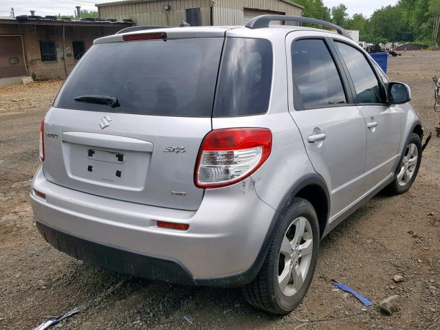 JS2YB5A34C6304619 - 2012 SUZUKI SX4 SILVER photo 4