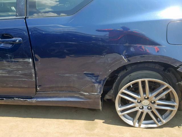 JTKJF5C75B3008288 - 2011 TOYOTA SCION TC ლურჯი ფოტო 9