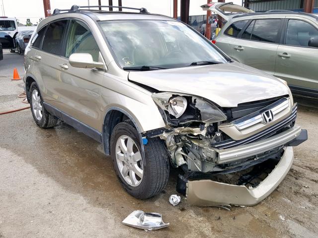 JHLRE38727C014716 - 2007 HONDA CR-V EXL GOLD photo 1