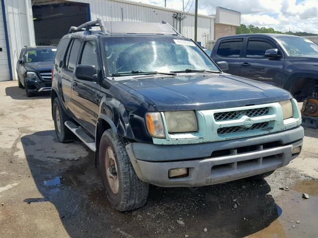 5N1ED28Y51C537006 - 2001 NISSAN XTERRA XE BLACK photo 1