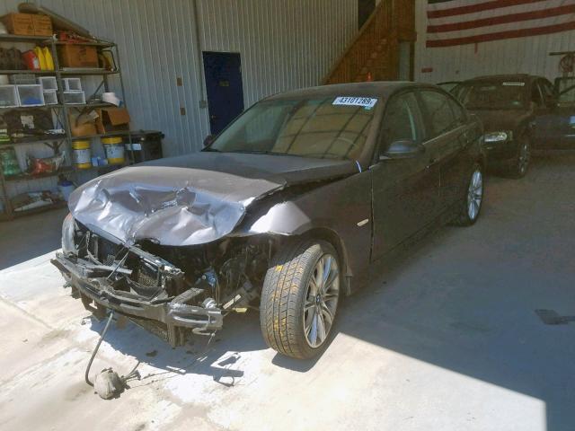 WBAVD33506KV62347 - 2006 BMW 330 XI GRAY photo 2