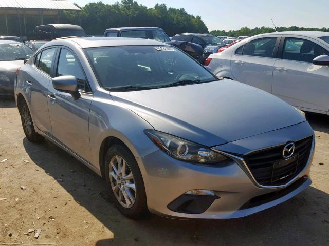 JM1BM1V76E1135610 - 2014 MAZDA 3 TOURING SILVER photo 1