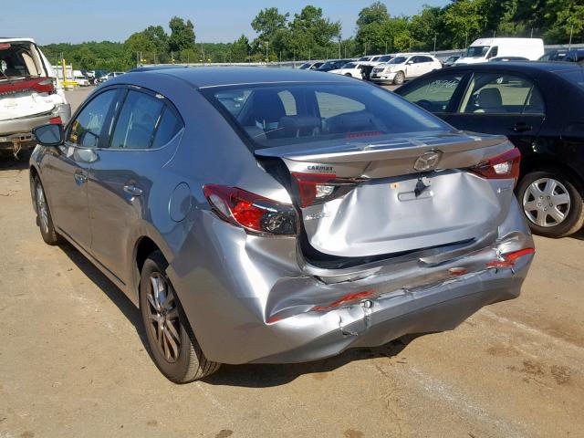 JM1BM1V76E1135610 - 2014 MAZDA 3 TOURING SILVER photo 3