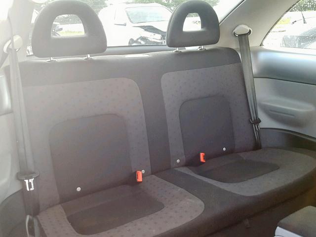 3VWCB21C91M465447 - 2001 VOLKSWAGEN NEW BEETLE SILVER photo 6