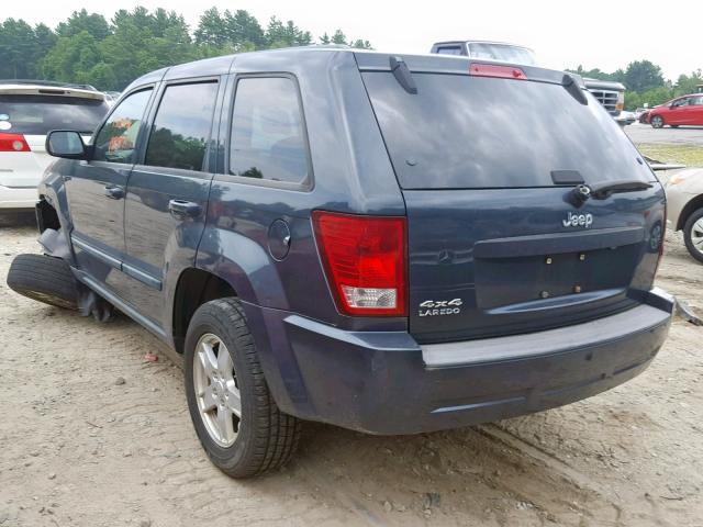 1J8GR48K27C658471 - 2007 JEEP GRAND CHER BLUE photo 3