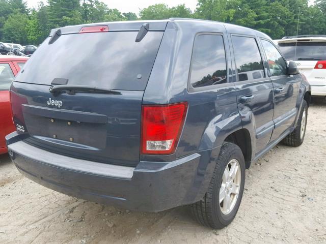 1J8GR48K27C658471 - 2007 JEEP GRAND CHER BLUE photo 4