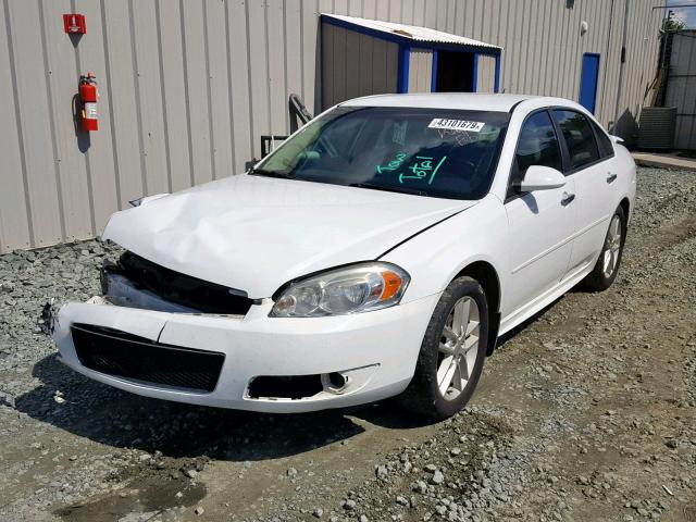 2G1WC5E37C1171797 - 2012 CHEVROLET IMPALA LTZ WHITE photo 2