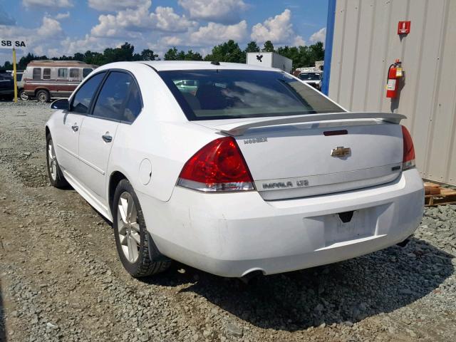 2G1WC5E37C1171797 - 2012 CHEVROLET IMPALA LTZ WHITE photo 3