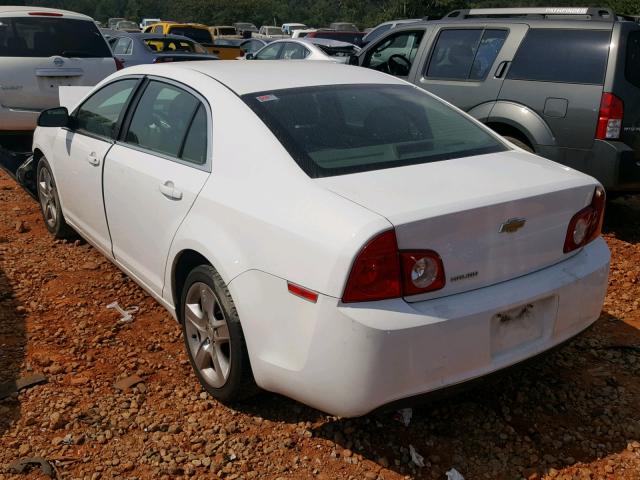 1G1ZA5EU9CF246343 - 2012 CHEVROLET MALIBU LS WHITE photo 3