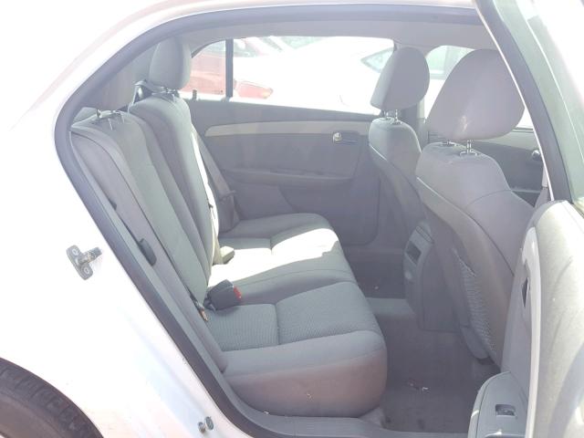 1G1ZA5EU9CF246343 - 2012 CHEVROLET MALIBU LS WHITE photo 6