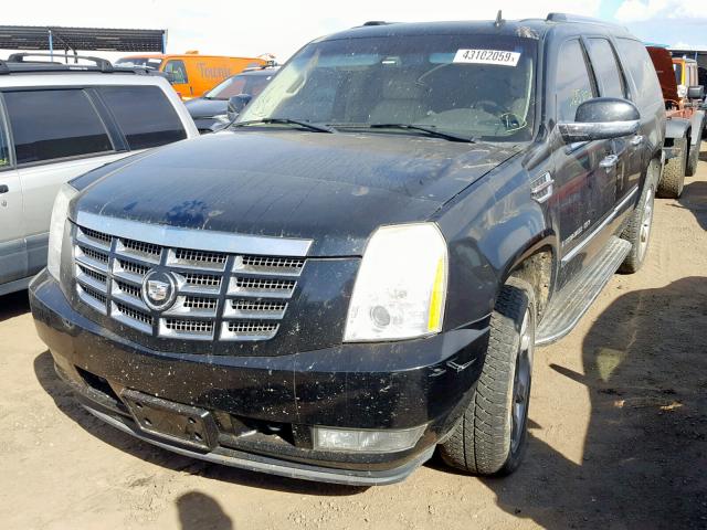 1GYFK66857R404688 - 2007 CADILLAC ESCALADE E BLACK photo 2