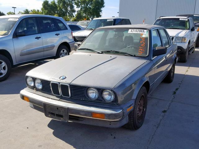 WBAAD2302H8840985 - 1987 BMW 325 I AUTO GRAY photo 2