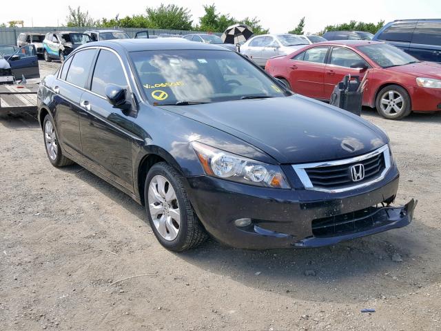 1HGCP36888A065015 - 2008 HONDA ACCORD EXL BLACK photo 1