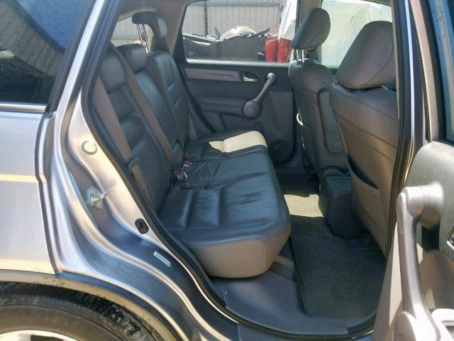 JHLRE38768C045677 - 2008 HONDA CR-V EXL SILVER photo 6