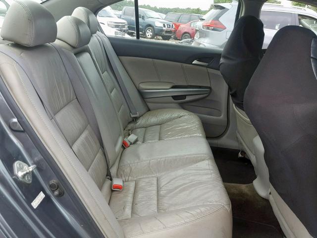 1HGCP26818A139367 - 2008 HONDA ACCORD EXL GRAY photo 6