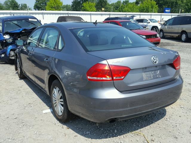 1VWAT7A34FC051079 - 2015 VOLKSWAGEN PASSAT S GRAY photo 3