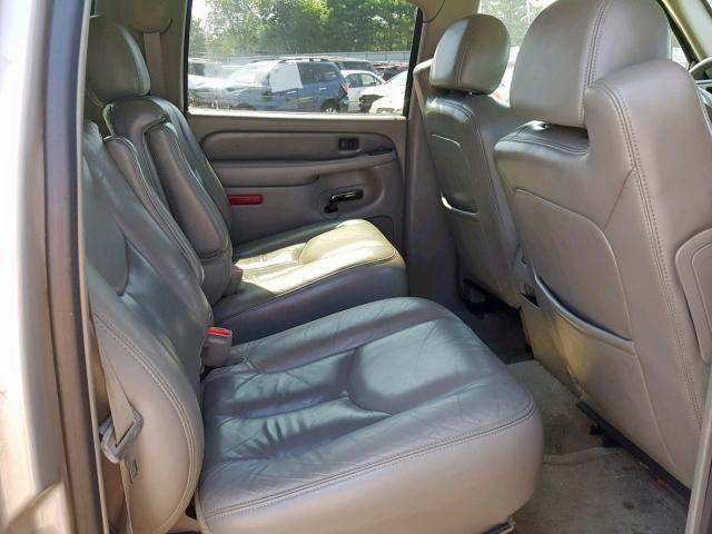 1GKFK66U44J228850 - 2004 GMC YUKON XL D GRAY photo 6