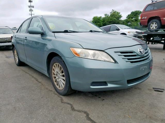 4T1BE46K97U706473 - 2007 TOYOTA CAMRY NEW GREEN photo 1