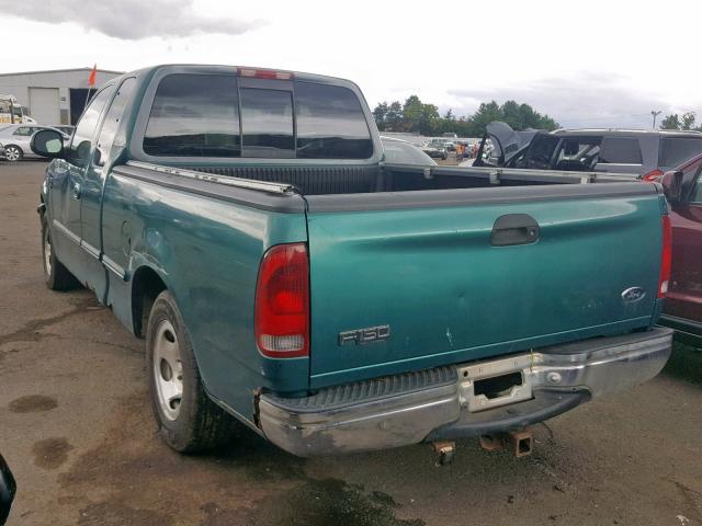 1FTZX1764WNC08090 - 1998 FORD F150 GREEN photo 3