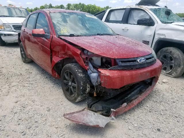 1FAHP3GN4BW117068 - 2011 FORD FOCUS SES RED photo 1