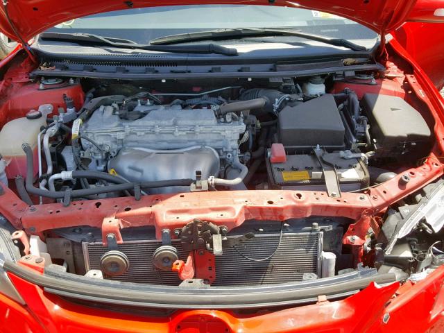 JTKJF5C7XF3092680 - 2015 TOYOTA SCION TC წითელი ფოტო 7