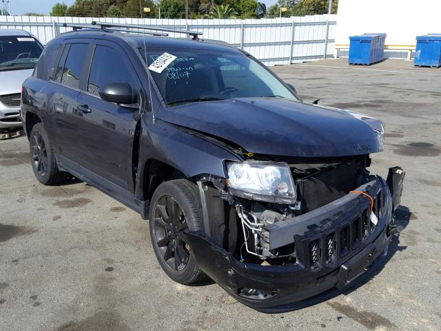 1C4NJCBA1ED764319 - 2014 JEEP COMPASS SP GRAY photo 1