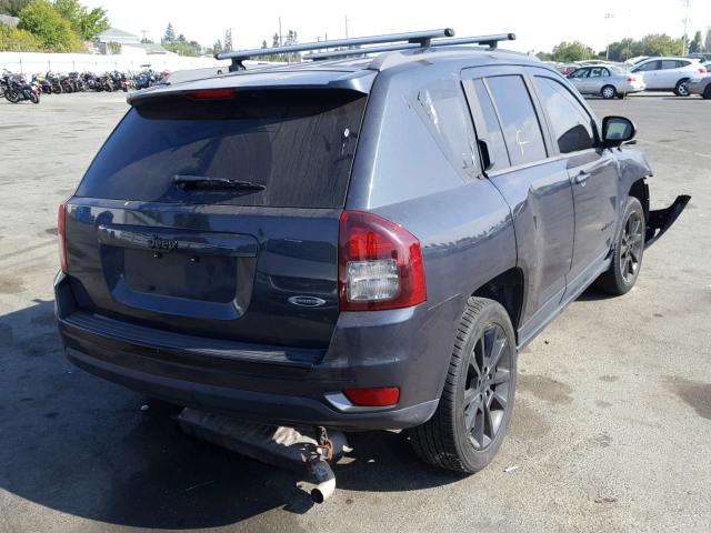 1C4NJCBA1ED764319 - 2014 JEEP COMPASS SP 灰色 照片 4