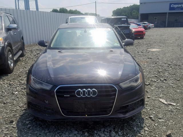 WAUHGAFC6CN167408 - 2012 AUDI A6 PRESTIG BLACK photo 9