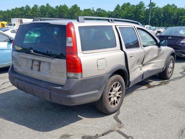 YV1SZ59H541154931 - 2004 VOLVO XC70 BEIGE photo 4