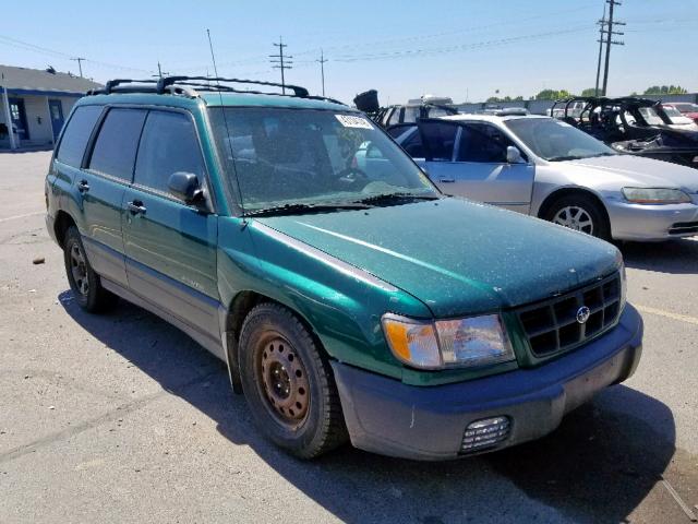 JF1SF635XYG720111 - 2000 SUBARU FORESTER L GREEN photo 1